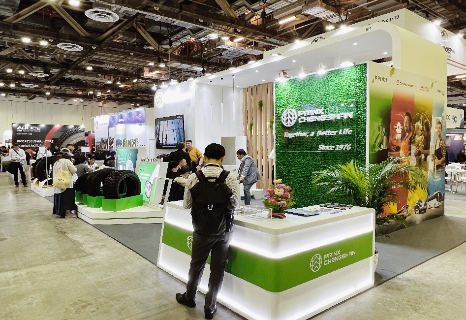 中国智造闪耀狮城亚星会员平台亮相新加坡国际轮胎展